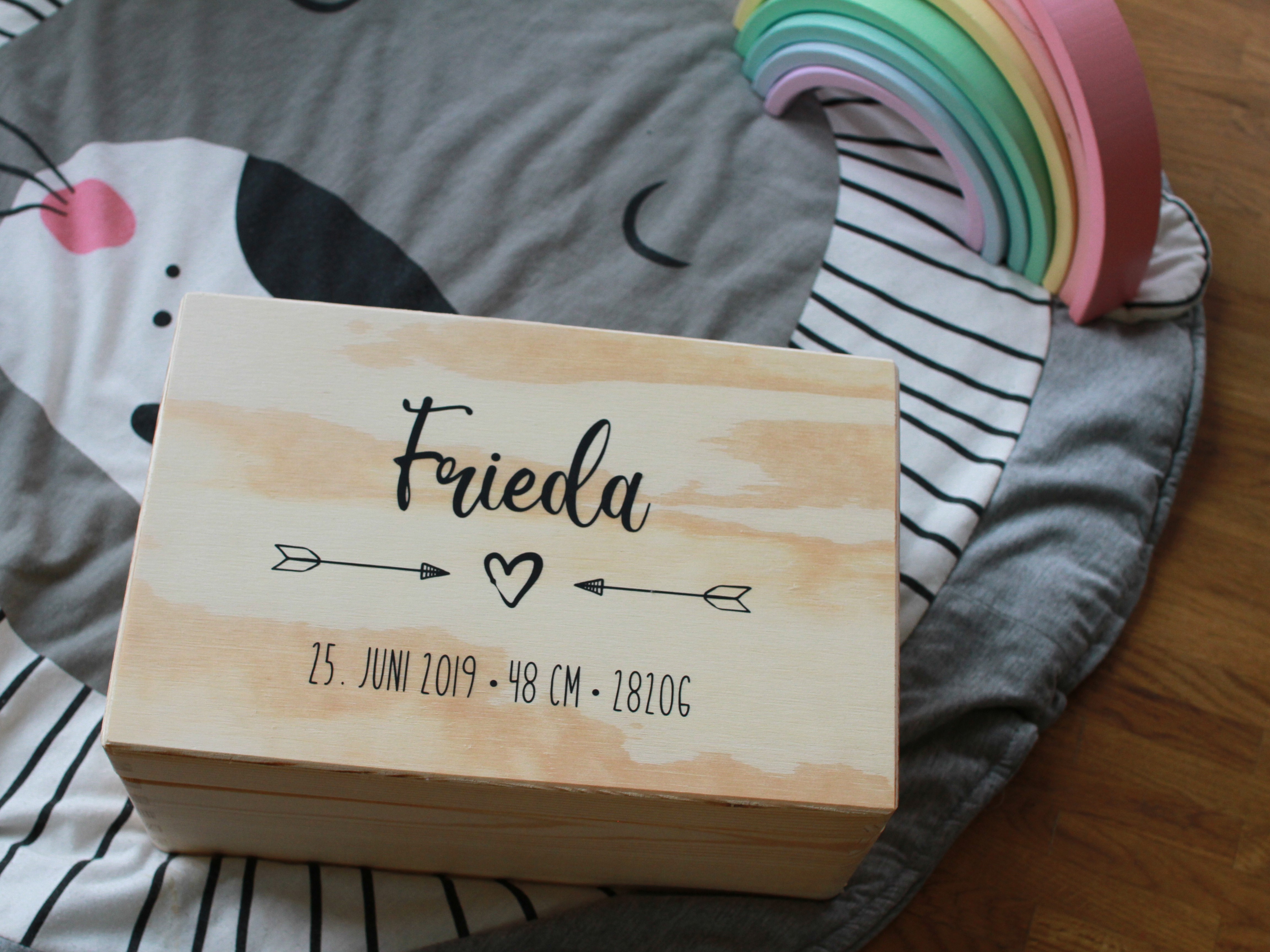 Erinnerungsbox zur Geburt